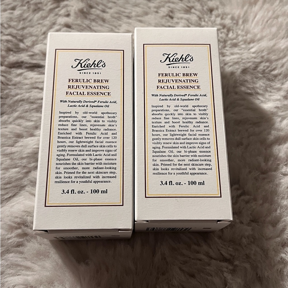 Kiehl’s Ferulic Brew Rejuvenating Facial Essence 100ml X2
